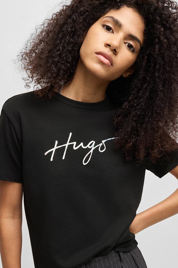 ΜΠΛΟΥΖΑ HUGO - 001 ΜΑΥΡΟ